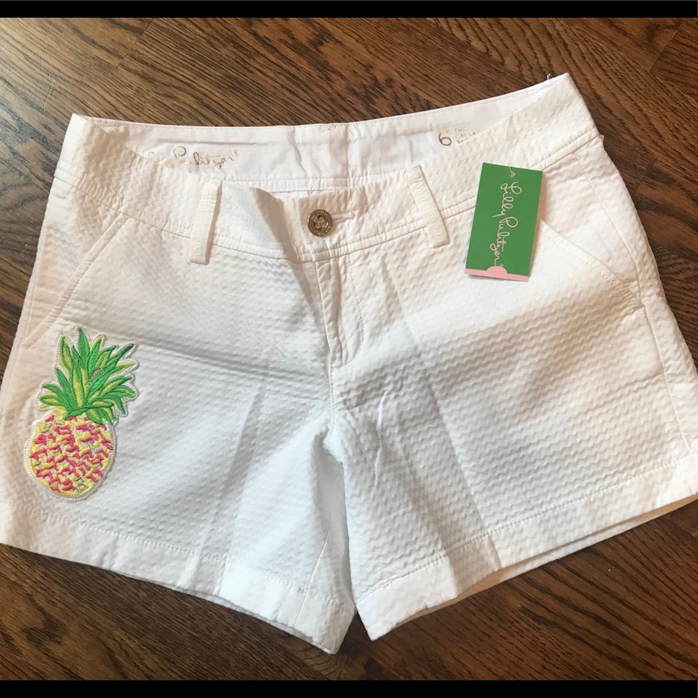 NWT Lilly Pulitzer pineapple Callahan shorts